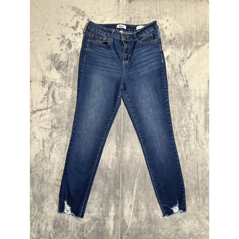 De La Luz Denim Jeans Women's Size 6 Blue High Rise Ankle